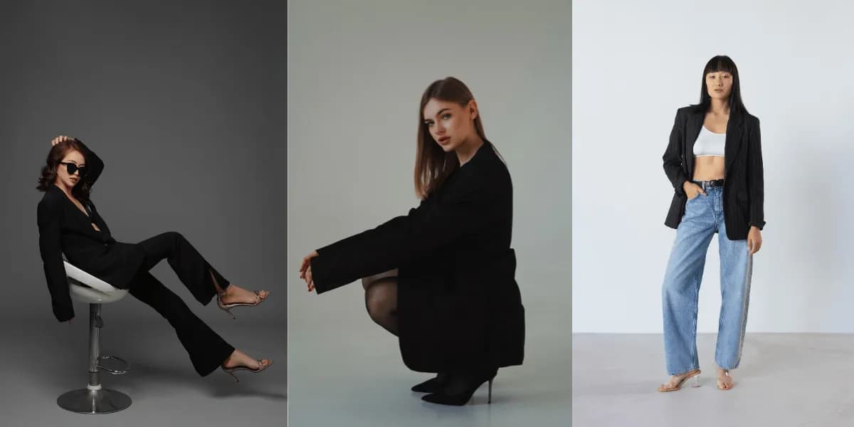 Jaką marynarkę do czarnych spodni damskich wybrać na każdą okazję?