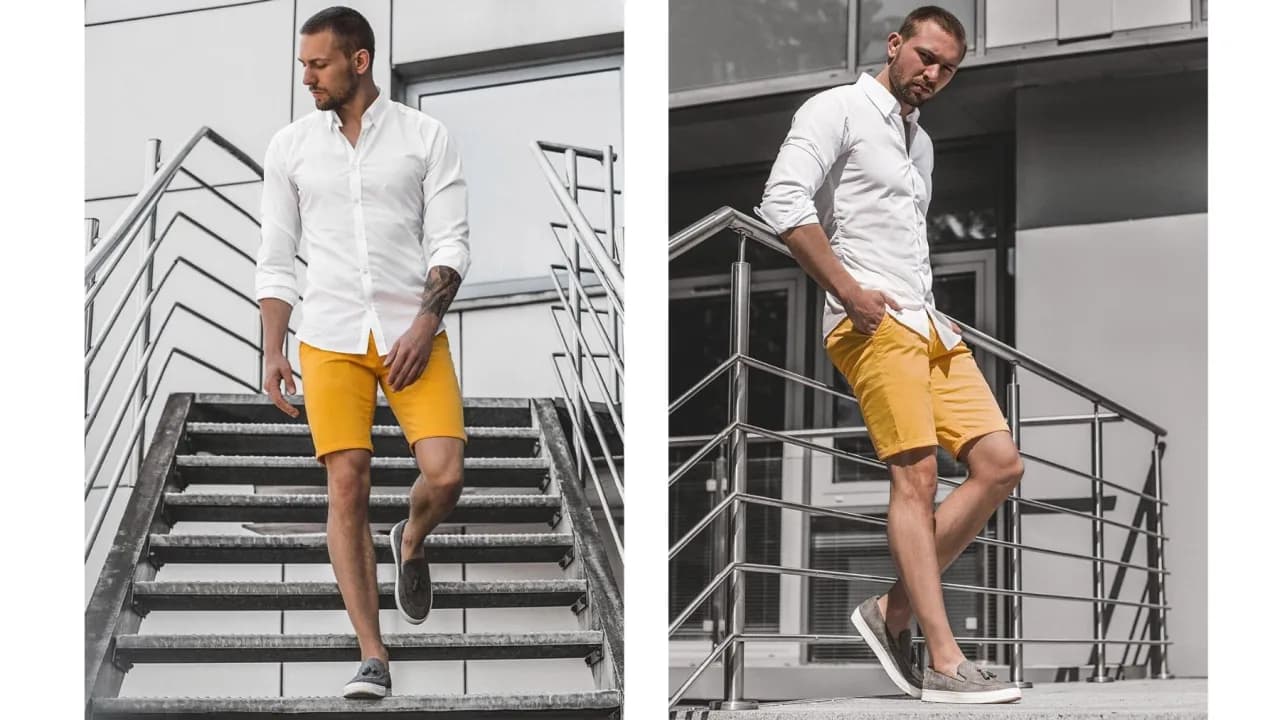 Jakie buty do szortów męskich, aby wyglądać stylowo i komfortowo?