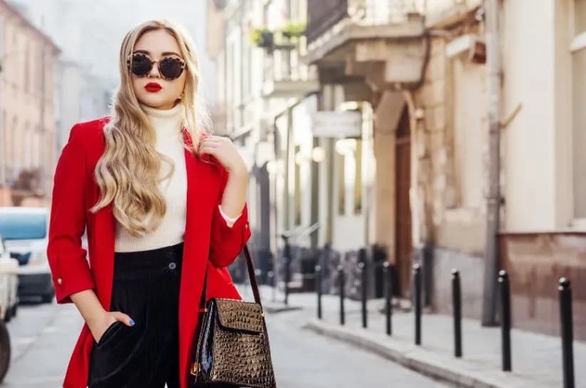 Jaką bluzkę do czerwonego garnituru wybrać, aby zachwycić?