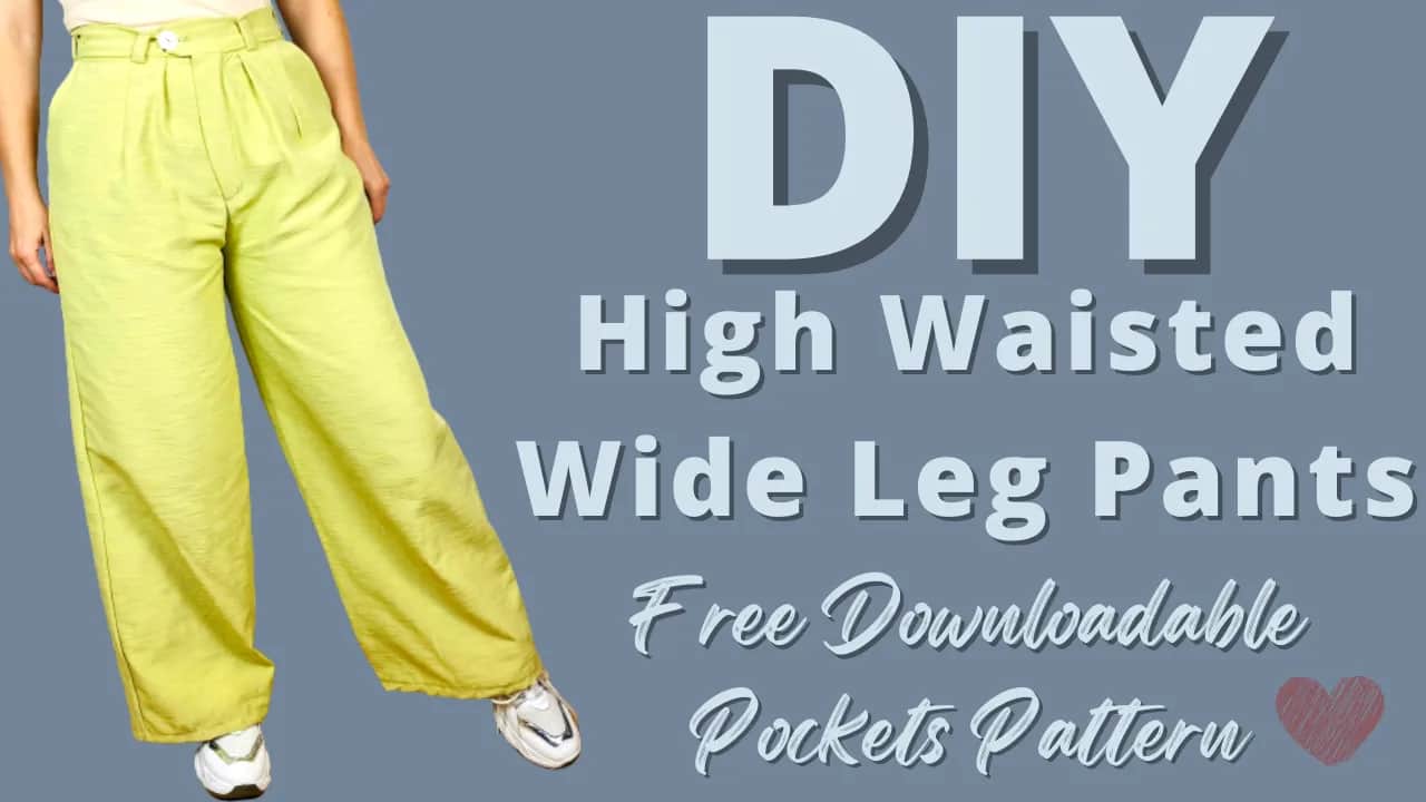 Jak uszyć szerokie spodnie - proste kroki, które odmienią Twój styl