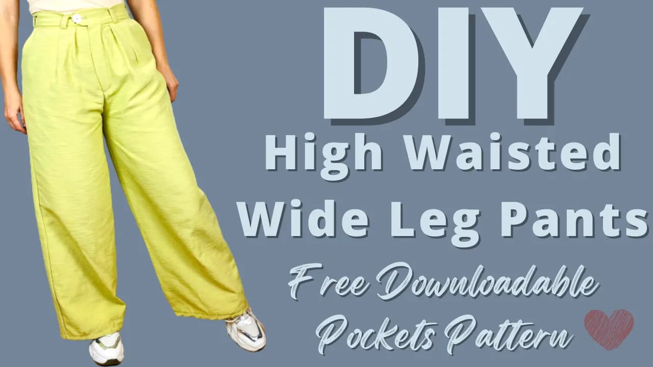 Jak uszyć szerokie spodnie - proste kroki, które odmienią Twój styl