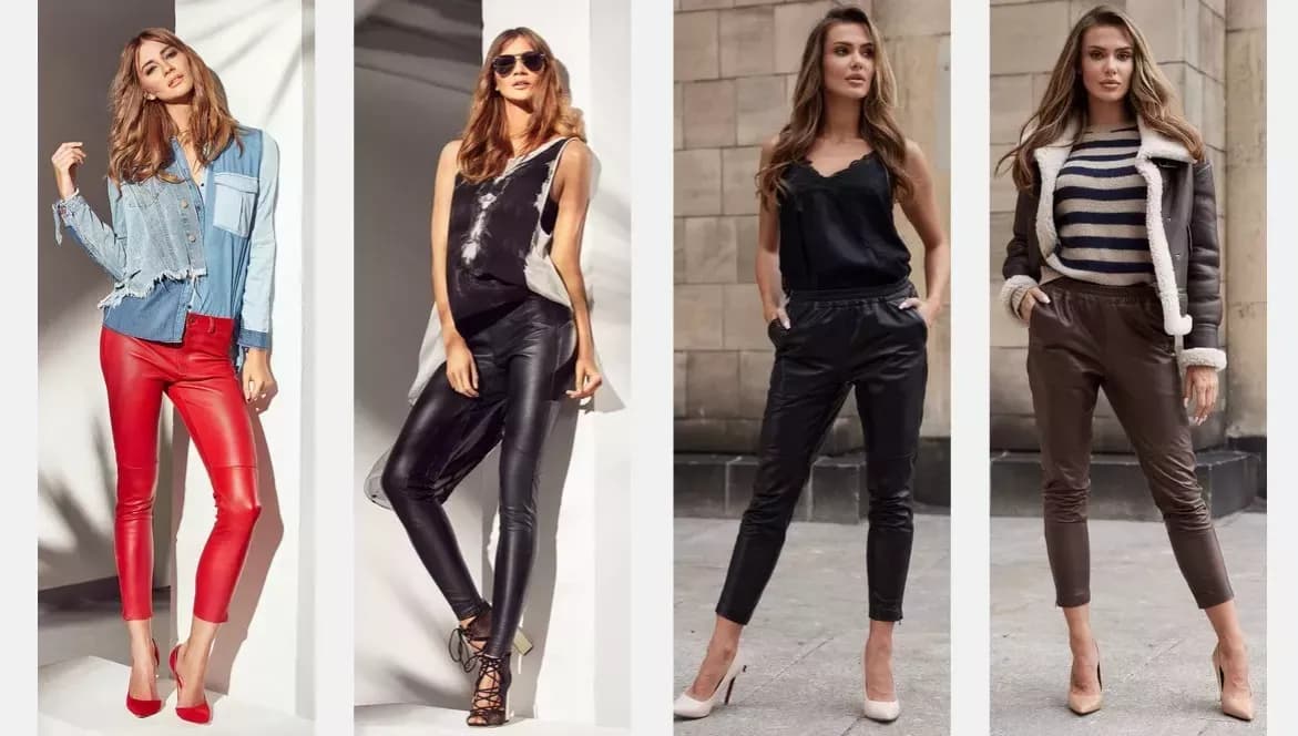 Jaką bluzkę wybrać do skórzanych spodni, aby wyglądać stylowo?