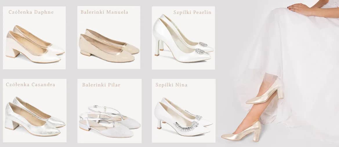 Jak dobrać buty do sukni ślubnej, aby uniknąć modowych faux pas